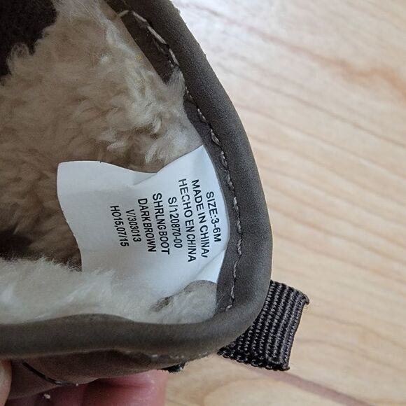 BABY GAP TAUPE SHEARLING BOOTIES - Picture 7 of 7